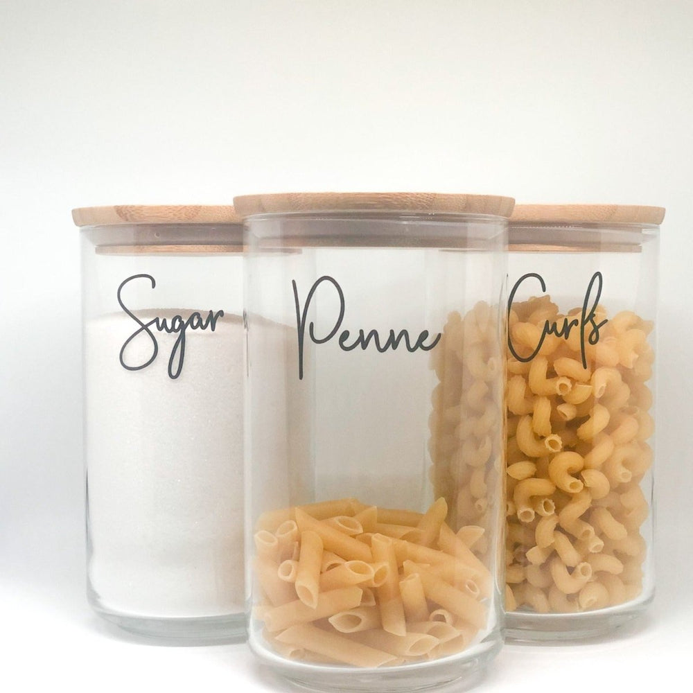 Spice Jar Custom Labels/Decals // Kitchen Organisation - HandyLittleLabels - Custom Labels - Custom Pantry Labels - decals for kitchen