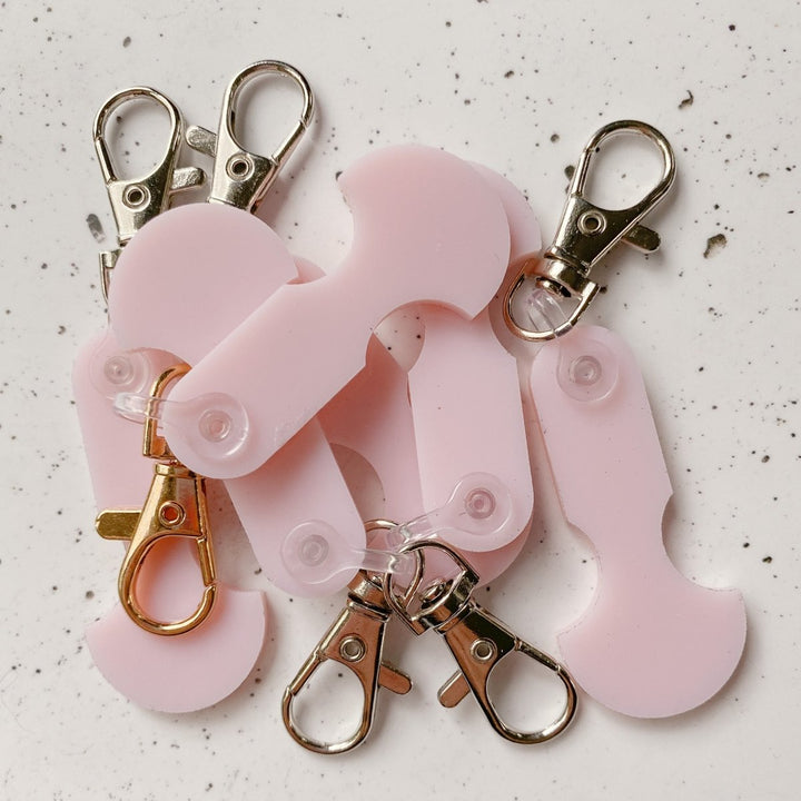 Shopping trolley token - coin replacement keyring made from acrylic