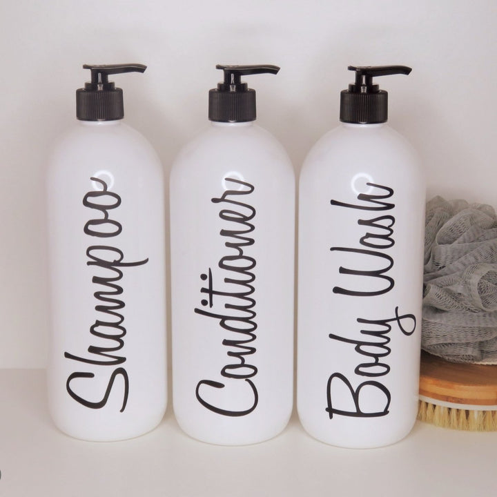 reusable shampoo dispenser bottles Australia